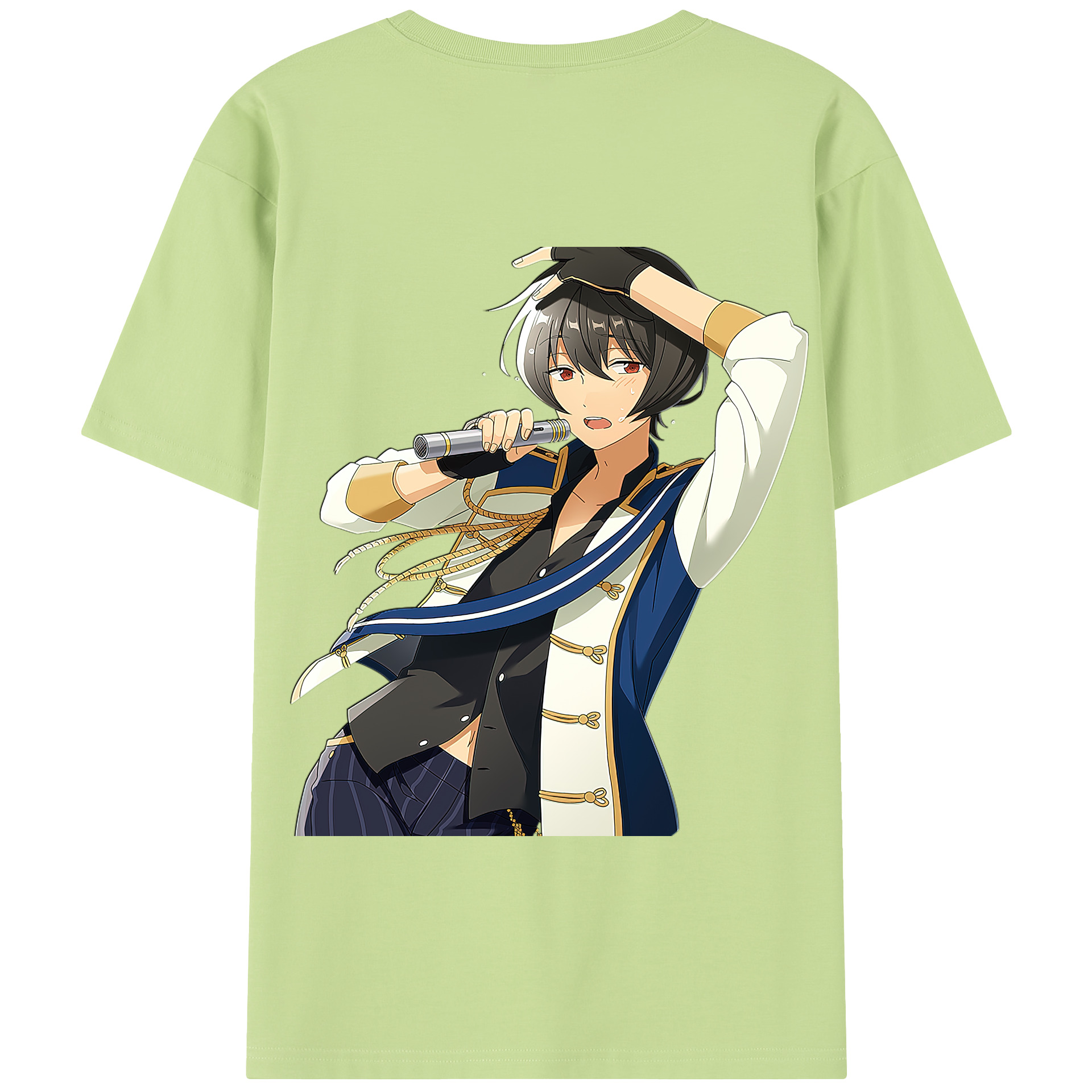 （画像用） あんさんぶるスターズ! Ensemble Stars 綿100％半袖Tシャツ（背面プリント）
